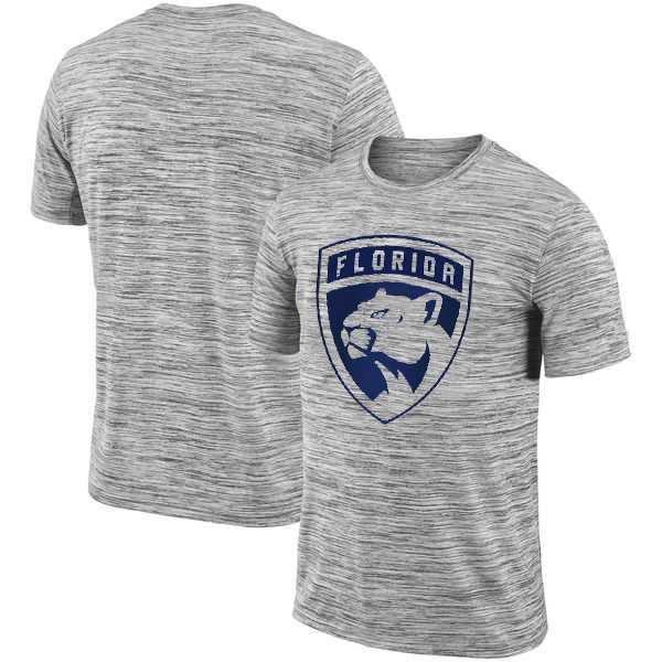 Florida Panthers 2018 Heathered Black Sideline Legend Velocity Travel Performance T-Shirt,We sell and wholesale Florida Panthers 2018 Heathered Black Sideline Legend Velocity Travel Performance T-Shirt on line form chian!